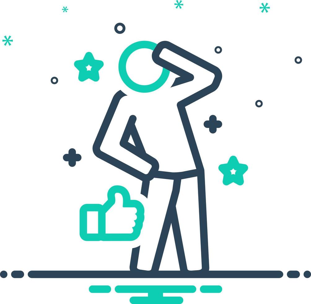 mix icon for perform vector