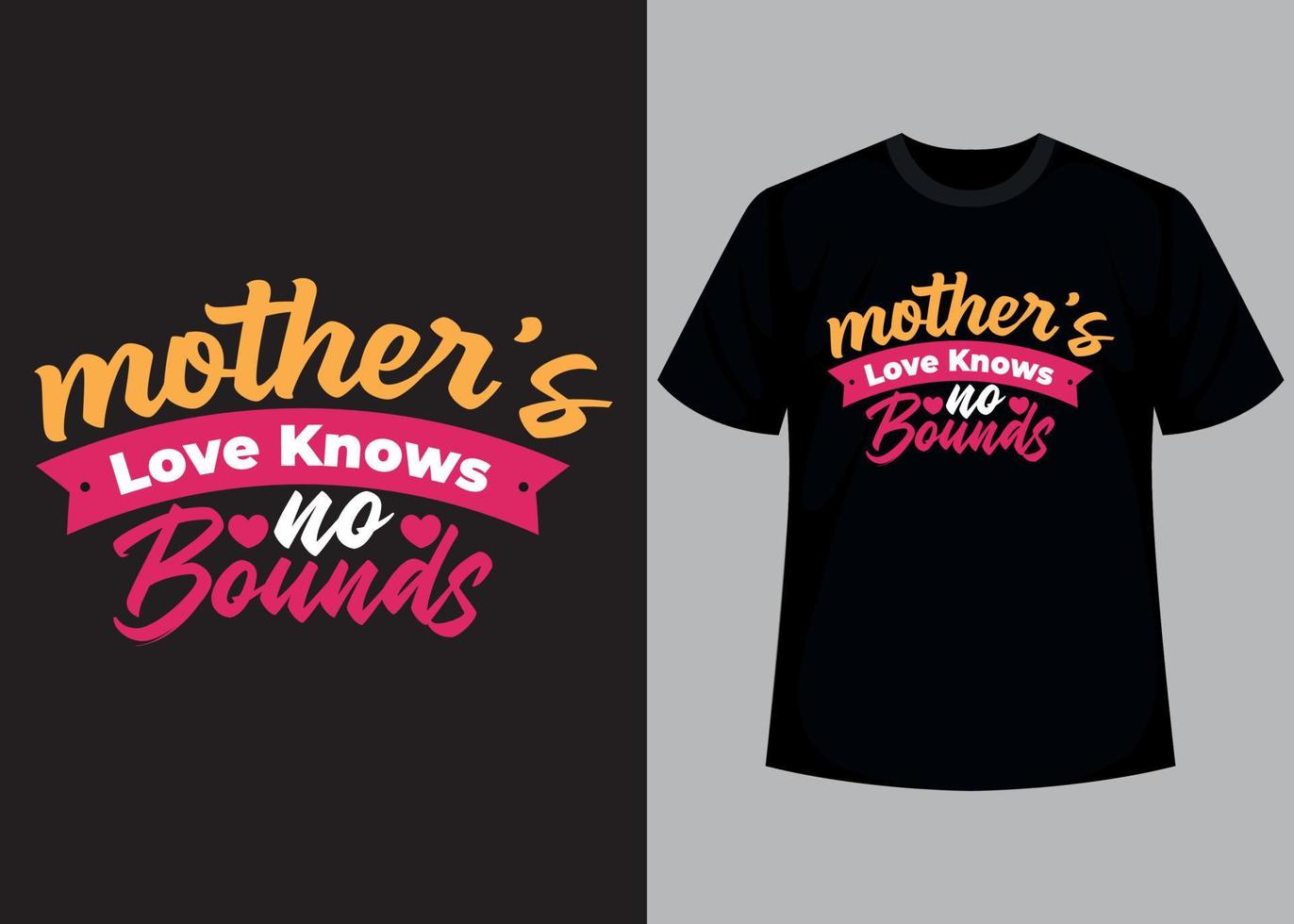 Mothers day typography t shirt design vector