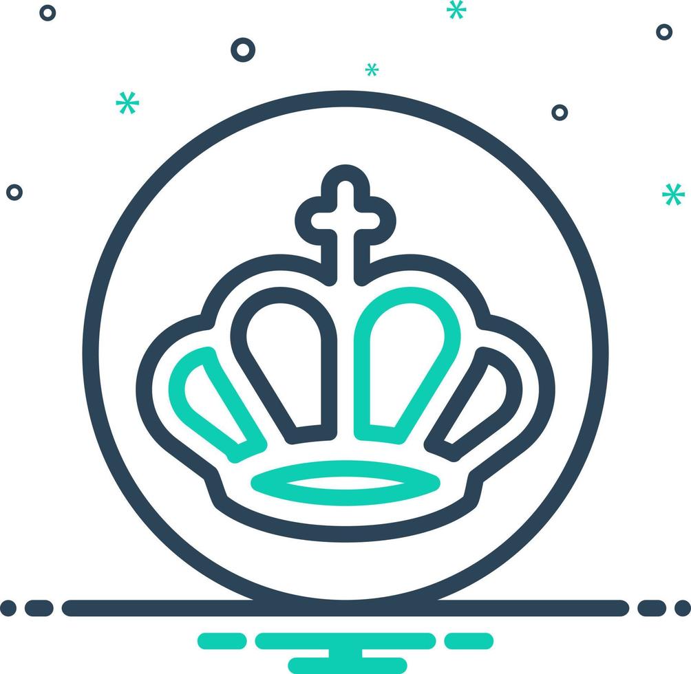 mix icon for neon vector
