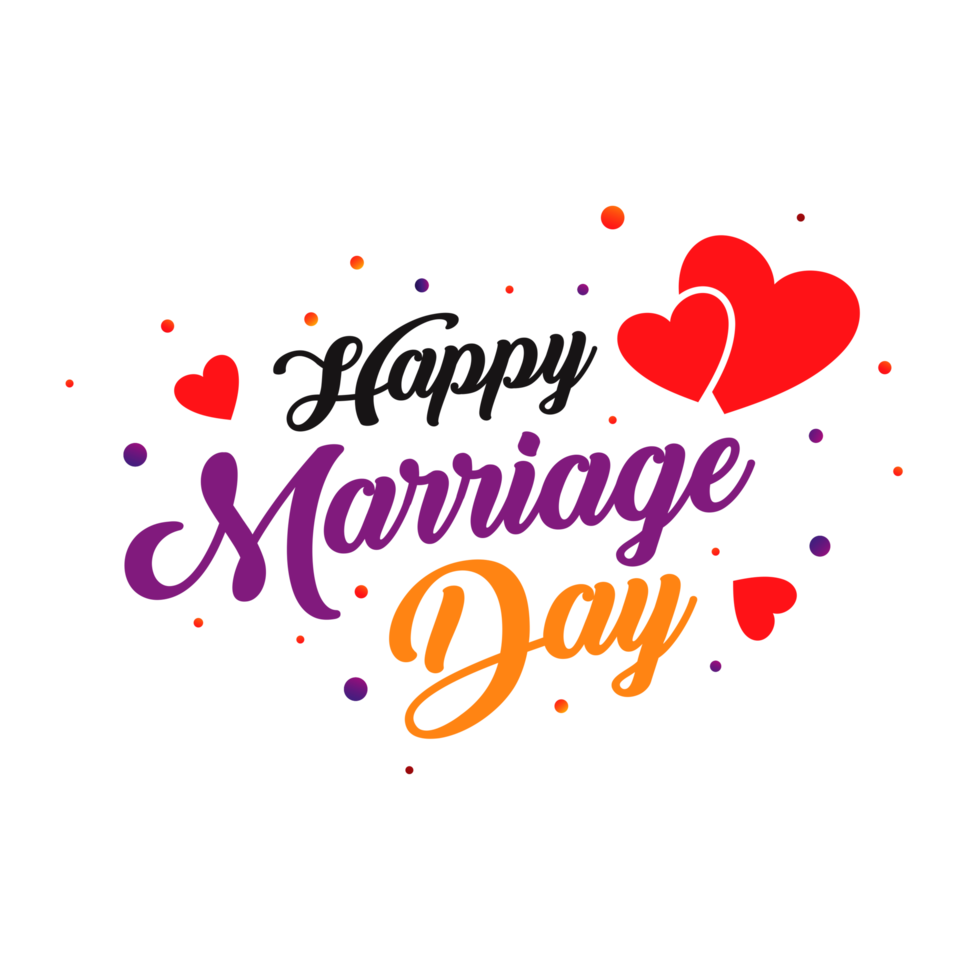 Happy Marriage Day 21115792 PNG