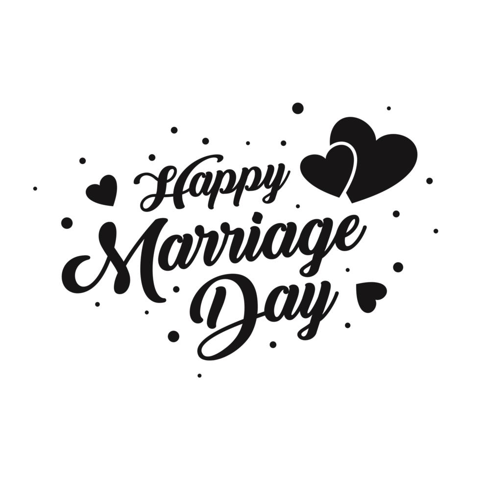 Happy Marriage Day 21115795 PNG