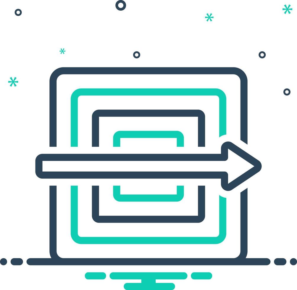 mix icon for usually vector