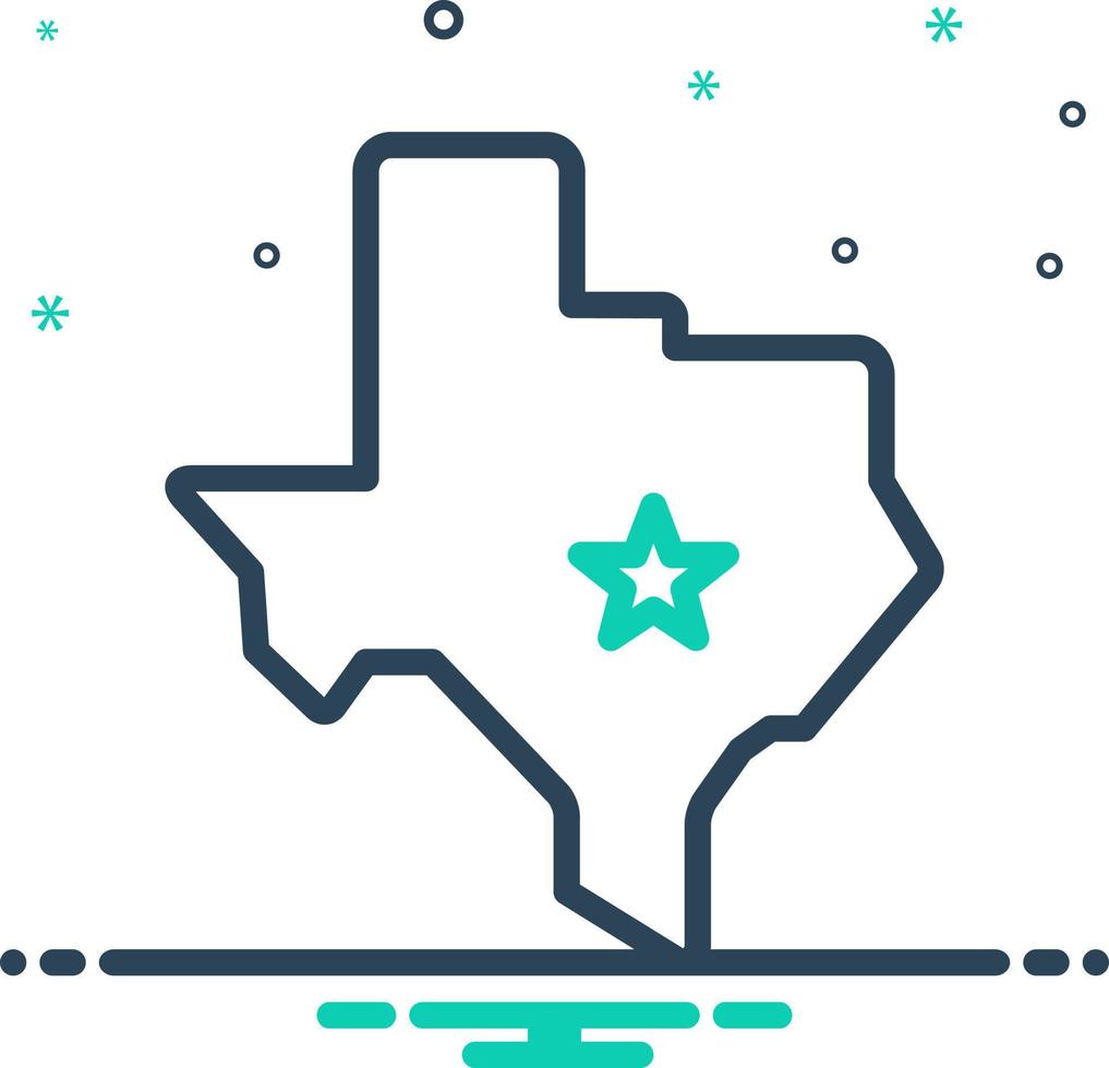 mix icon for austin vector