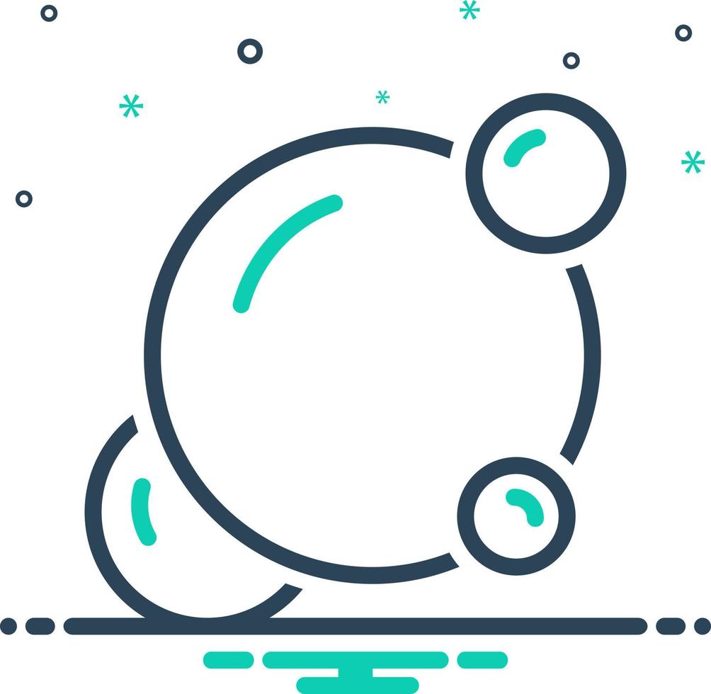 mix icon for fusion vector