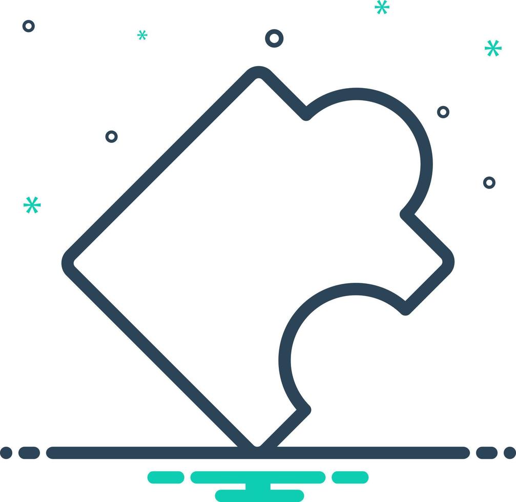 mix icon for misc vector