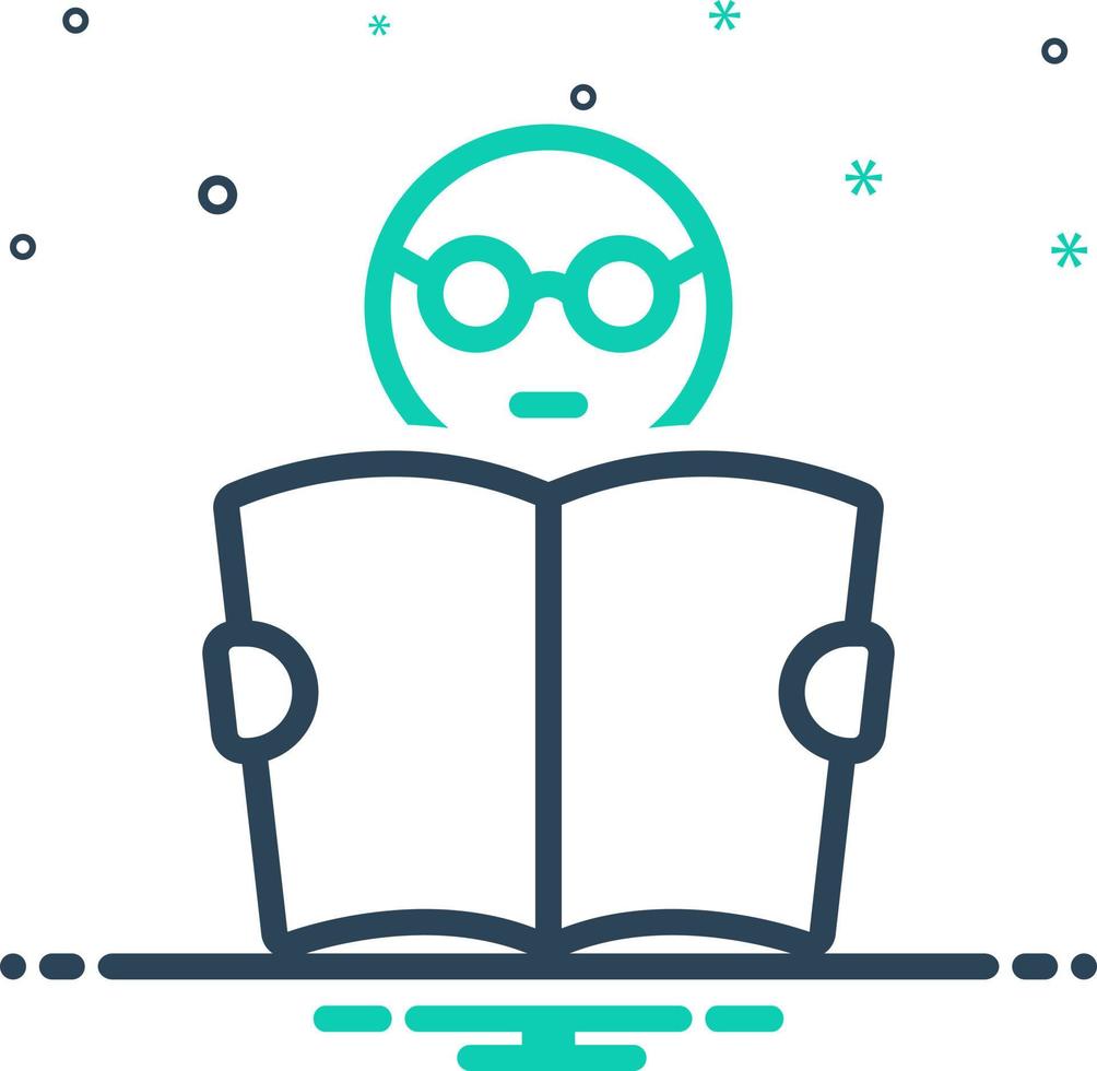 mix icon for reads vector