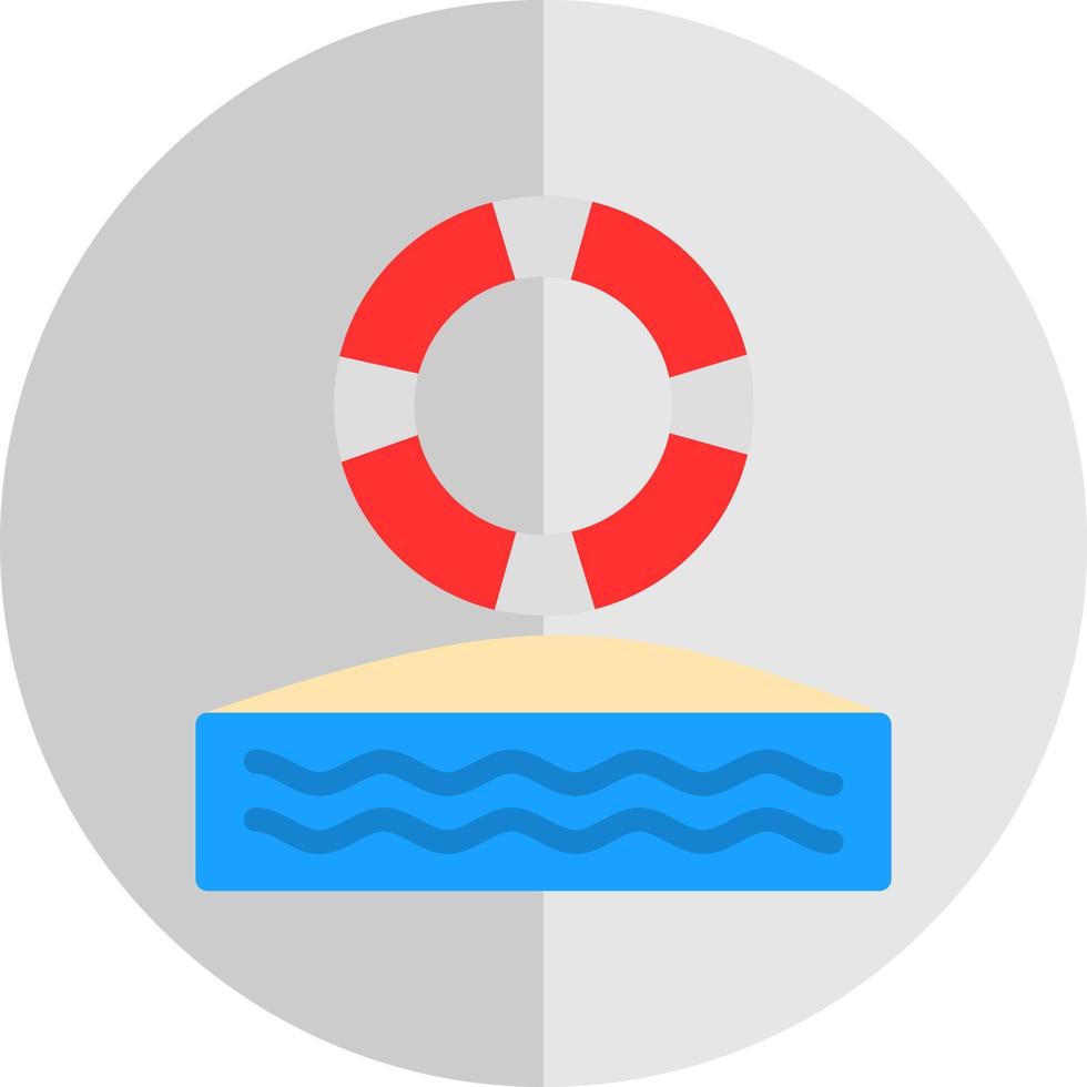 Lifebuoy Vector Icon Design