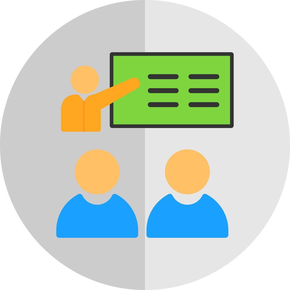 Coaching Vector Icon Design