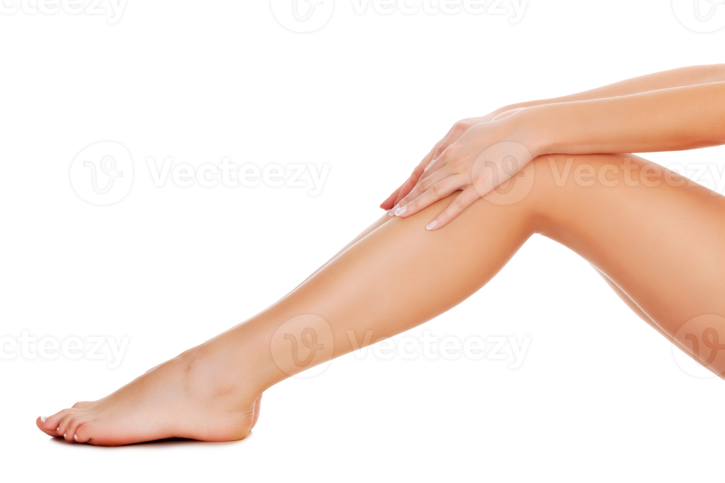 Woman legs and hands png