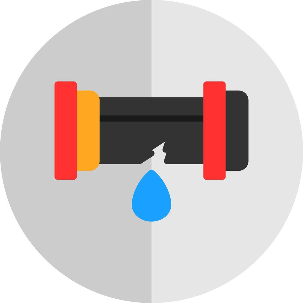 Leaking Vector Icon Design