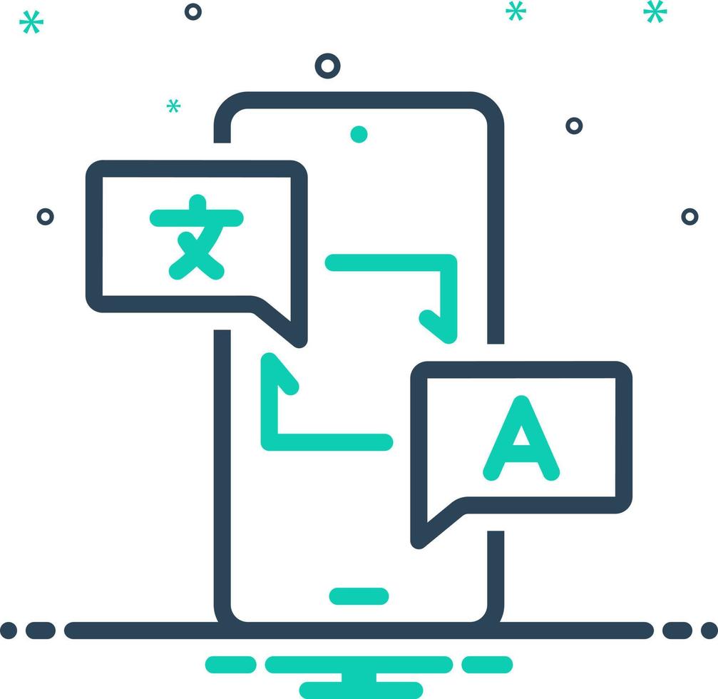 mix icon for translation 21116552 Vector Art at Vecteezy