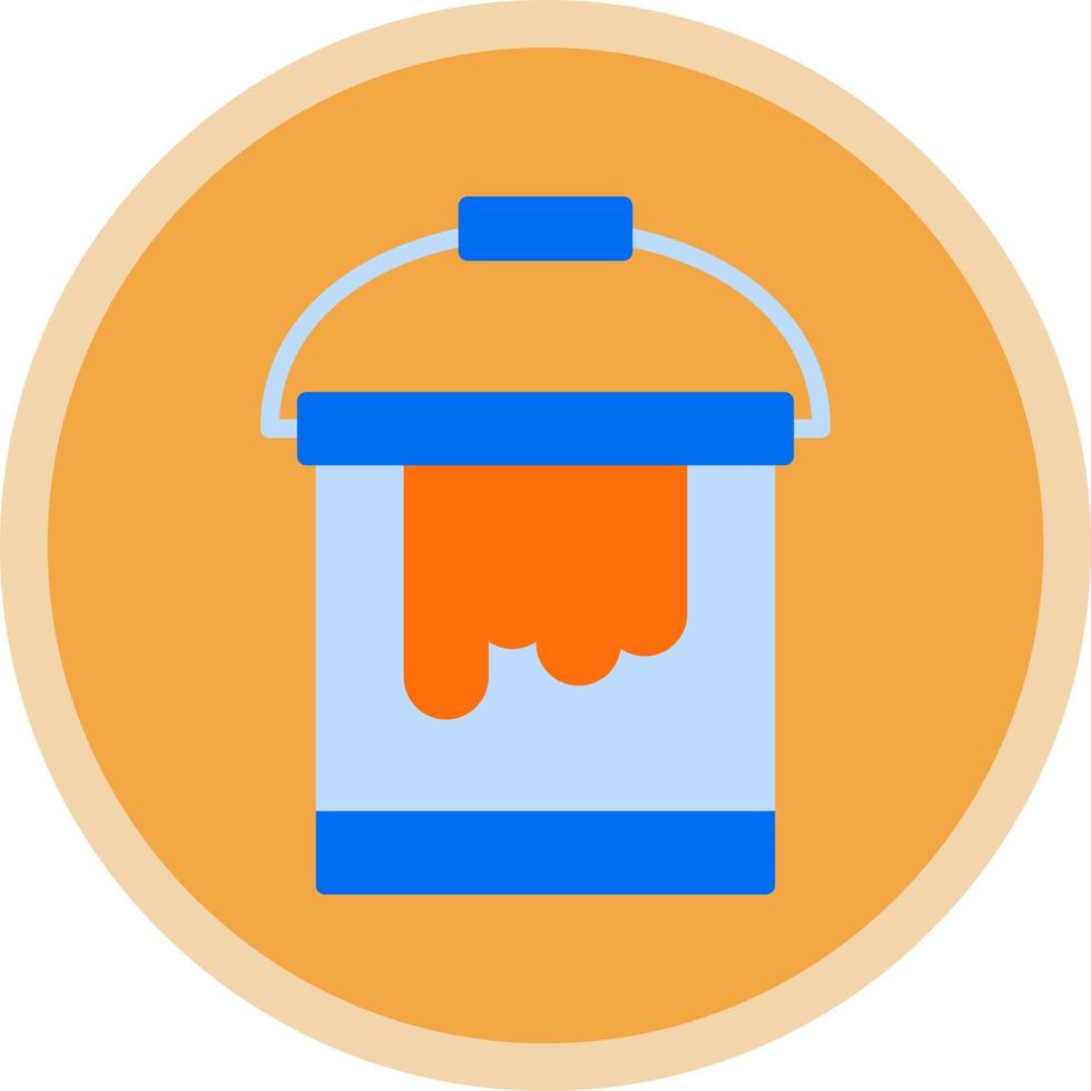 Paint Bucket Vector Icon Design