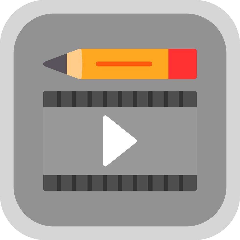 Video Edition Vector Icon Design