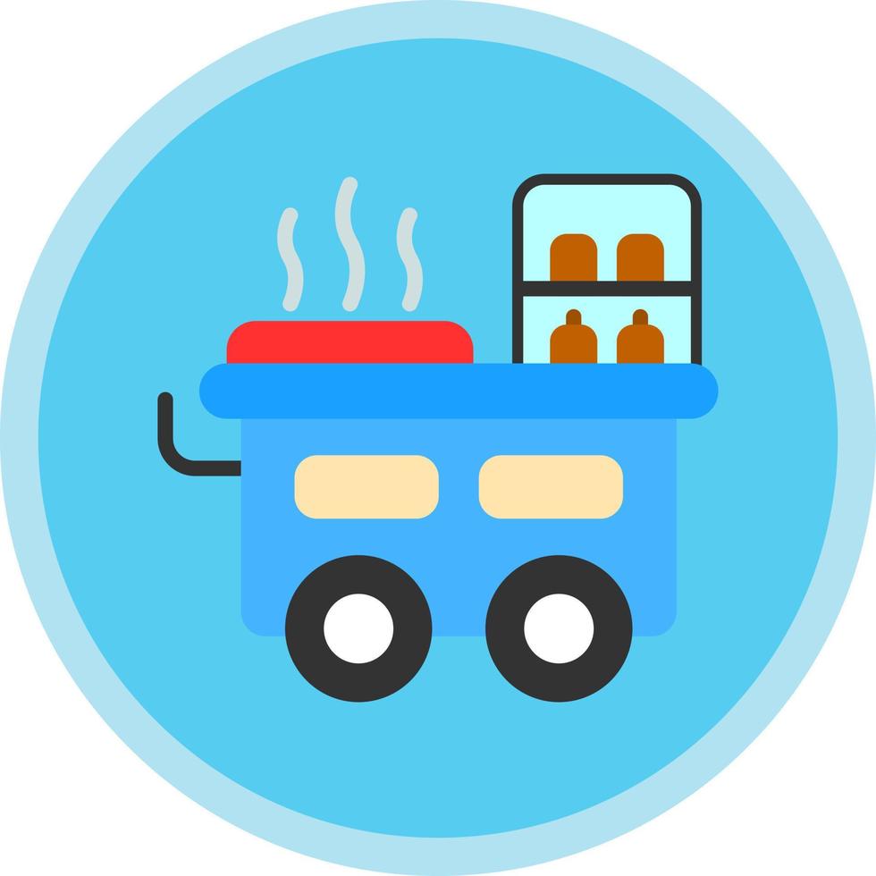Street Food Vector Icon Design