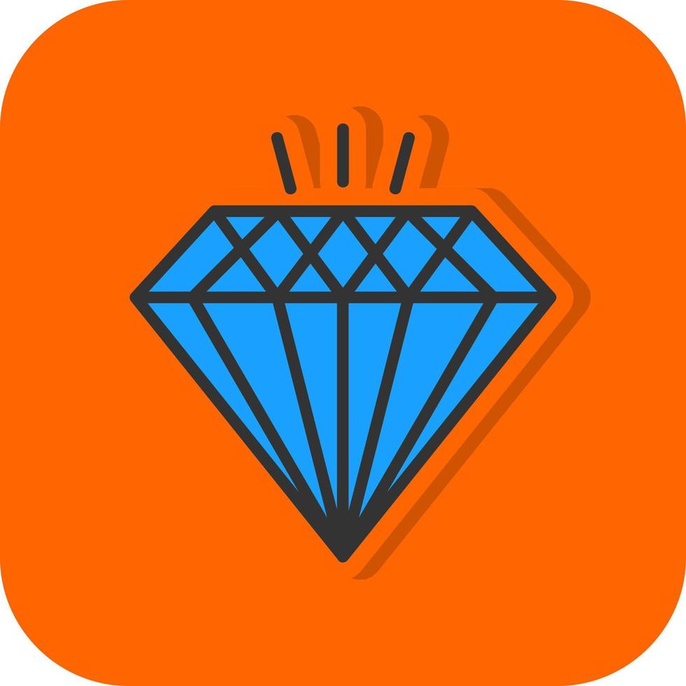 Diamond Vector Icon Design