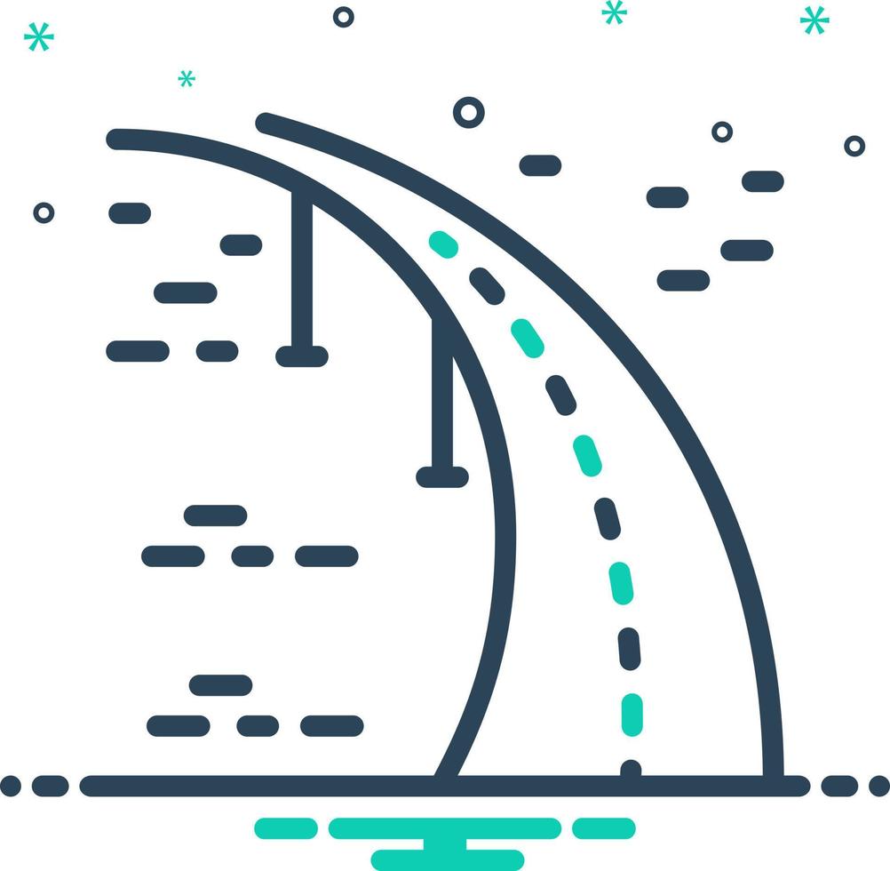 mix icon for longest vector