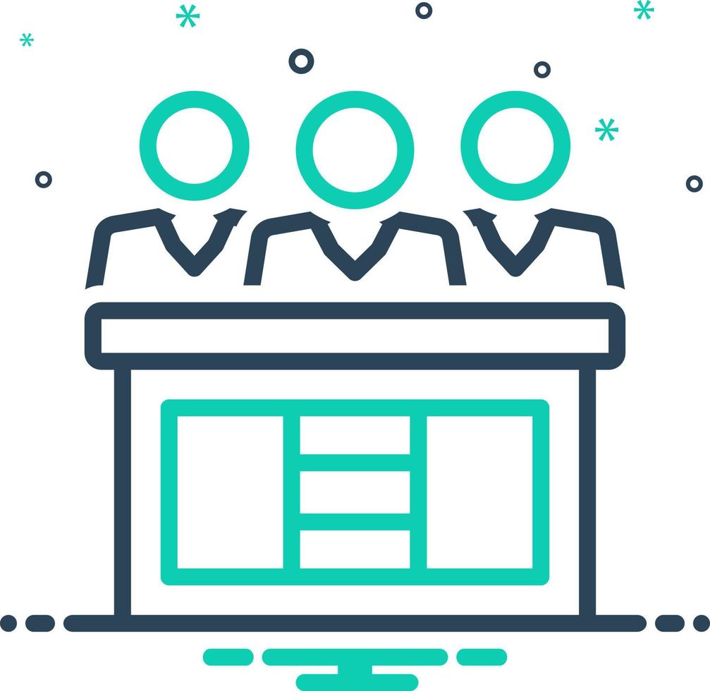 mix icon for hearings vector