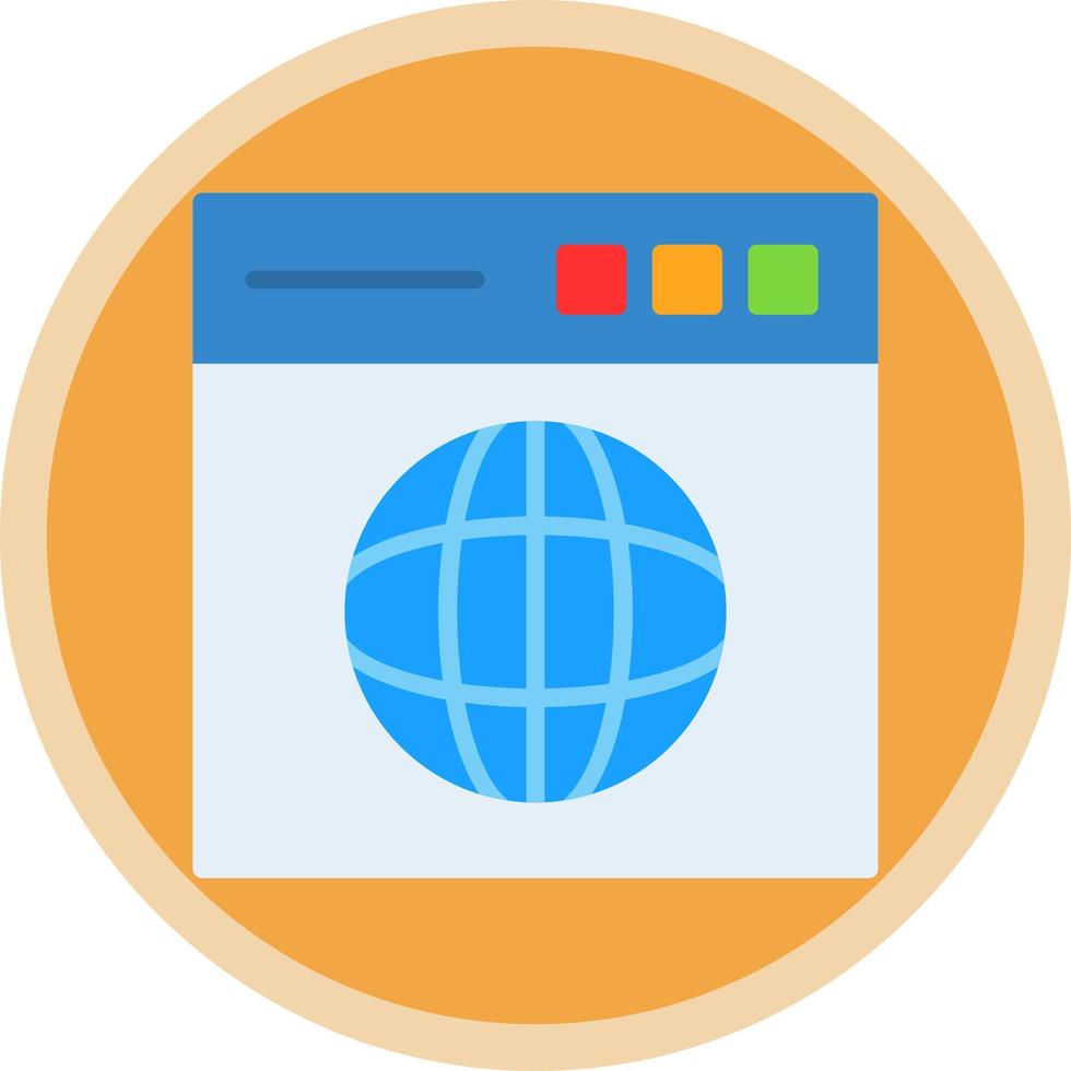 Browser Vector Icon Design