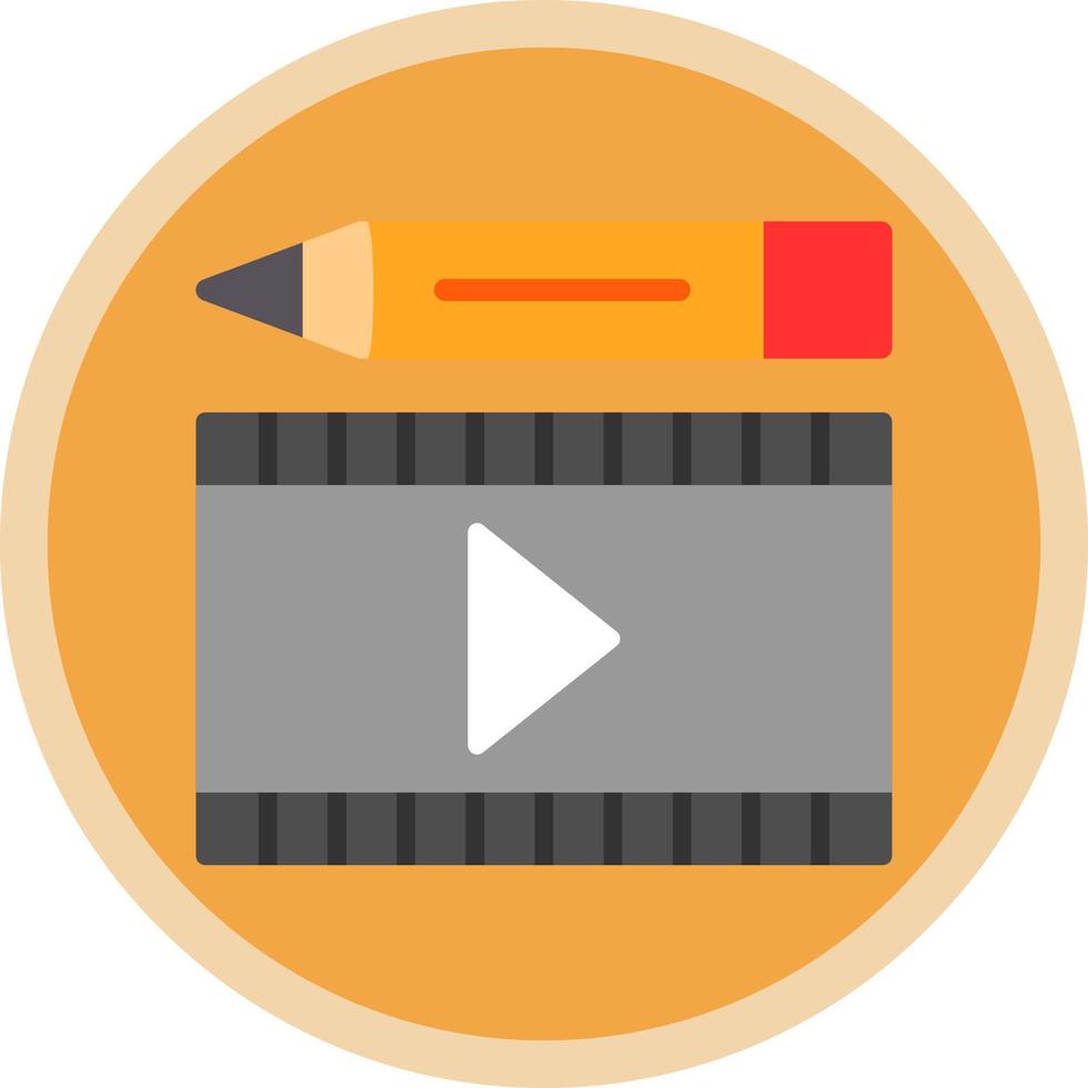 Video Edition Vector Icon Design