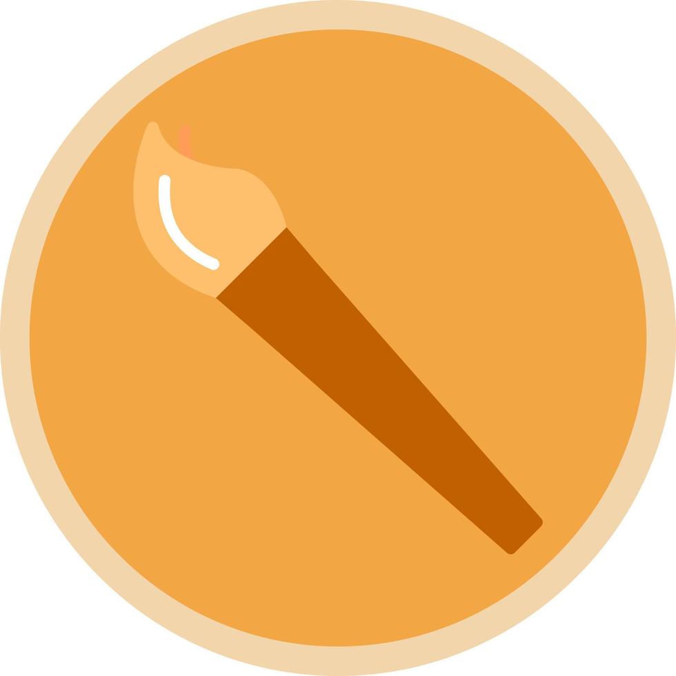 Paint Brush Vector Icon Design