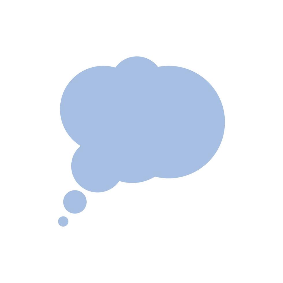 Speech bubble icon vector