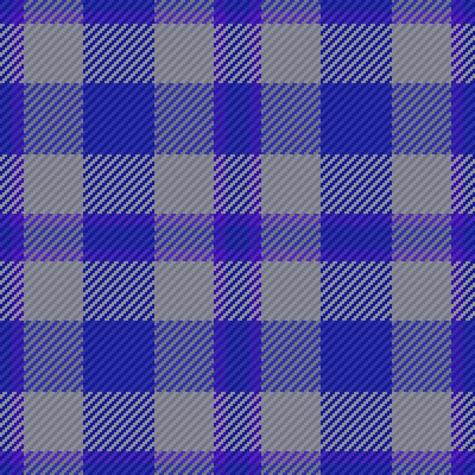 Texture seamless check. Tartan textile pattern. Background plaid vector fabric.