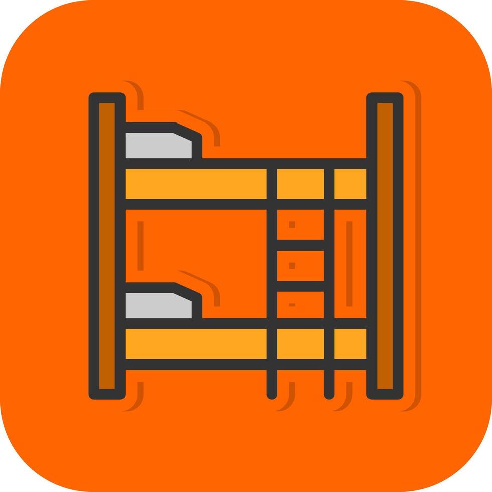 Bunk Vector Icon Design