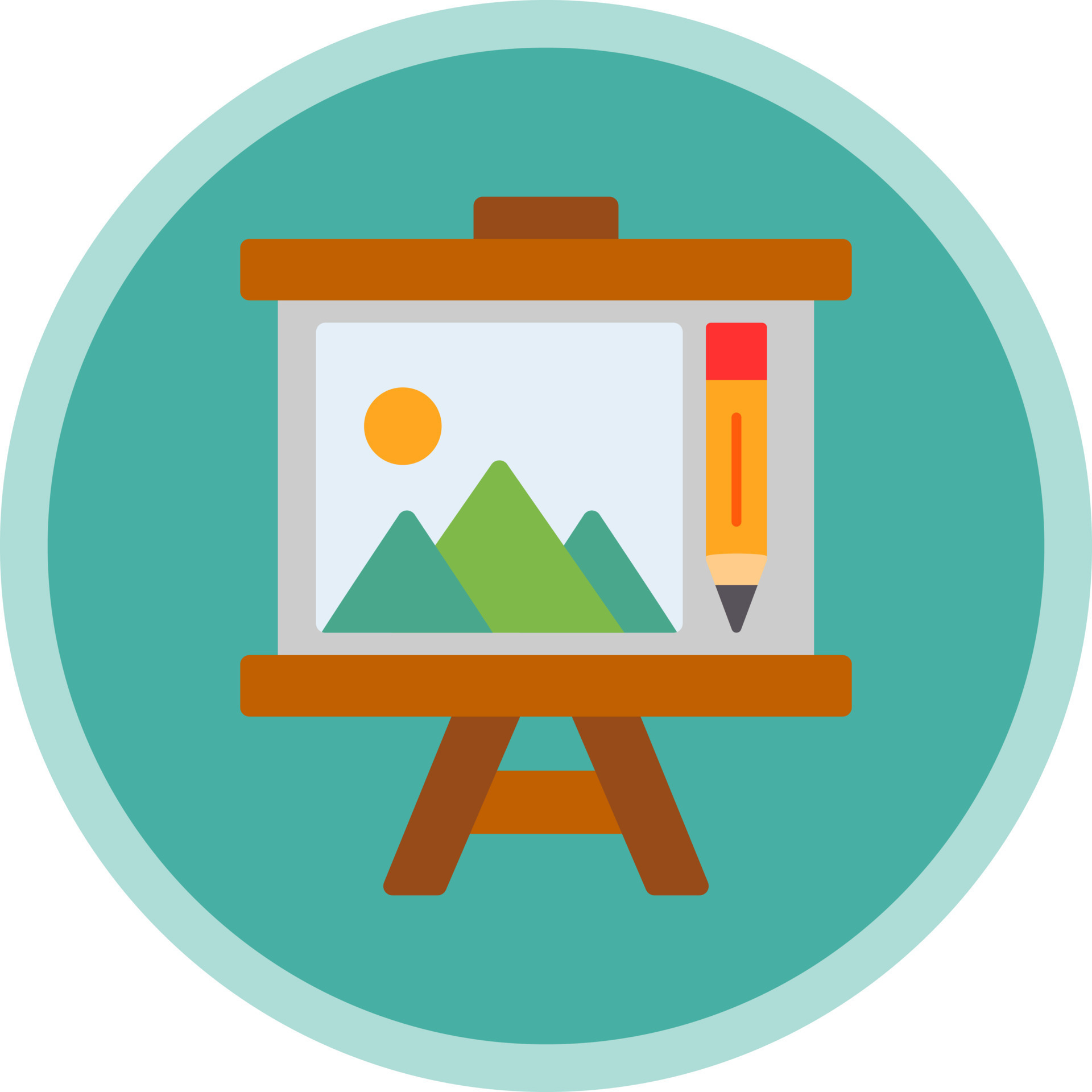 Canvas Vector Icon Design 21117387 Vector Art at Vecteezy