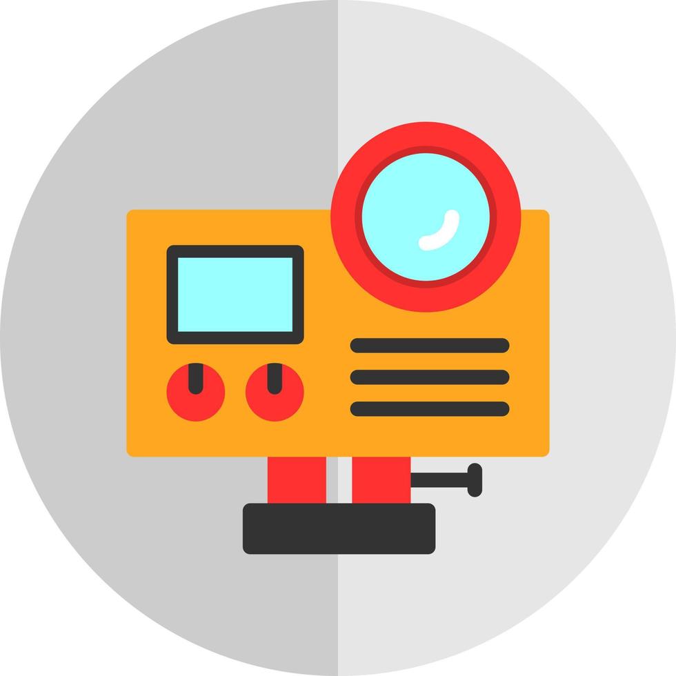Action Camera Vector Icon Design