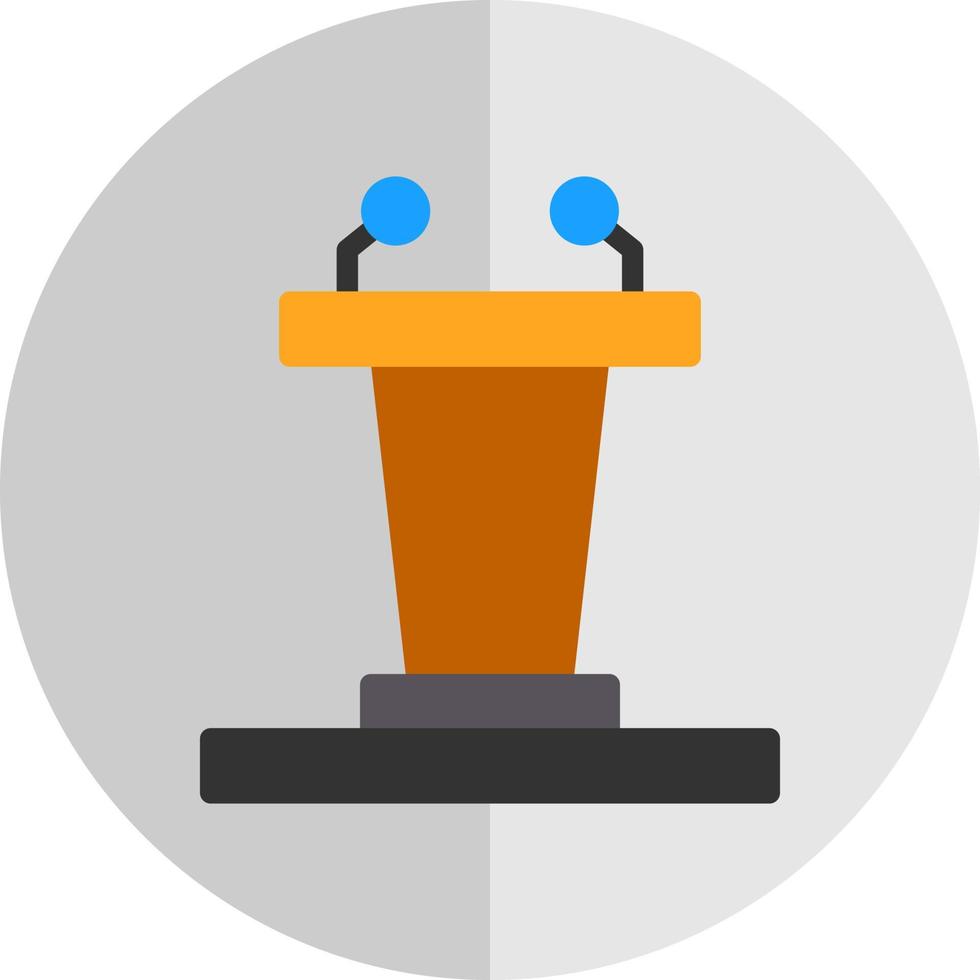 Podium Vector Icon Design