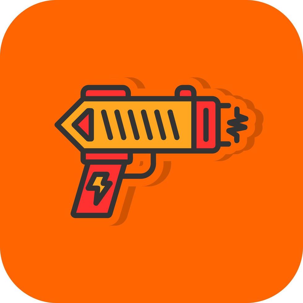 diseño de icono de vector de pistola de aturdimiento