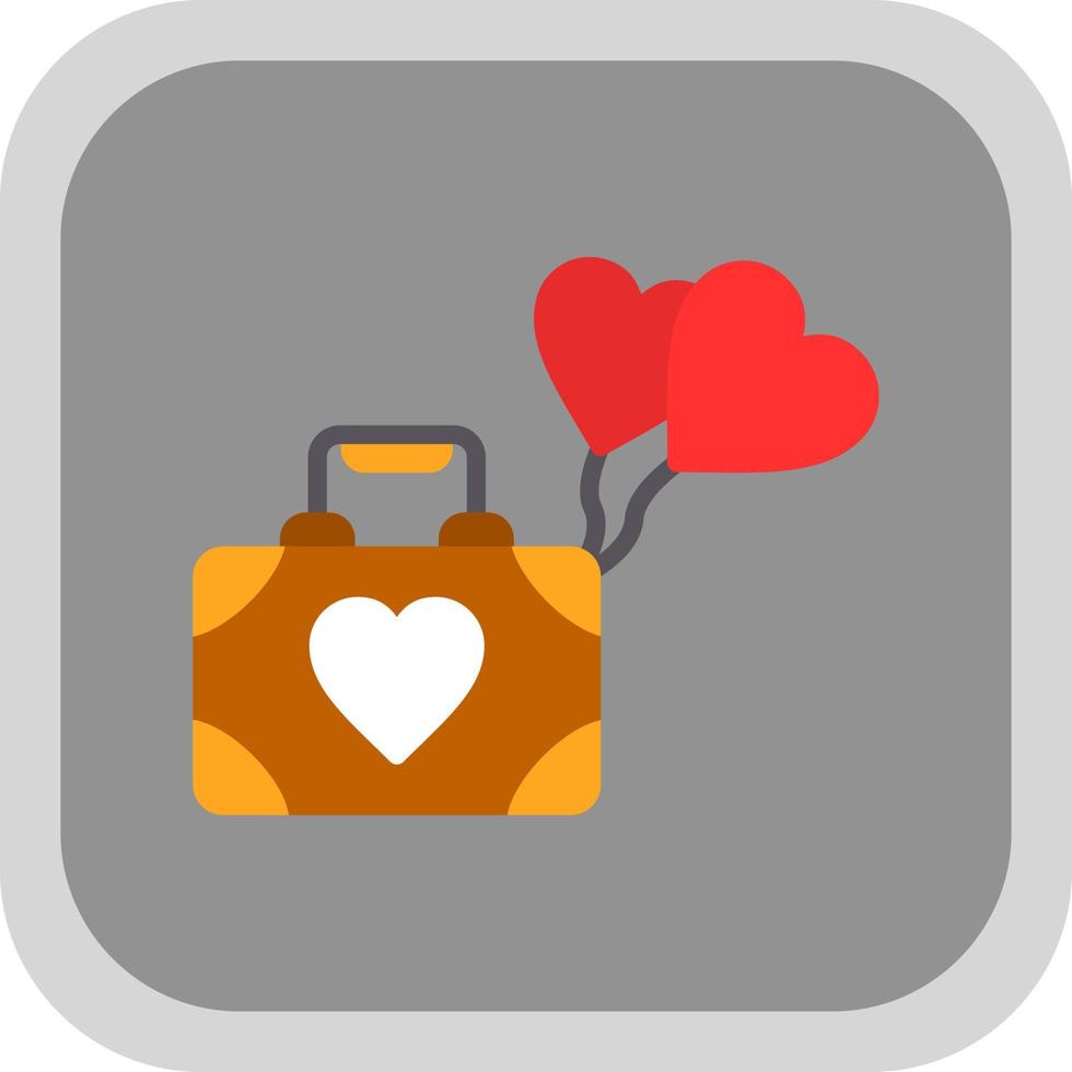 Honeymoon Vector Icon Design