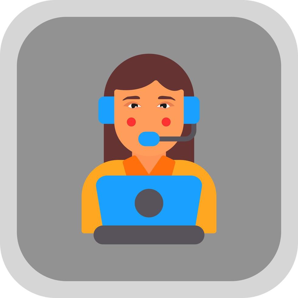 Call Center Vector Icon Design