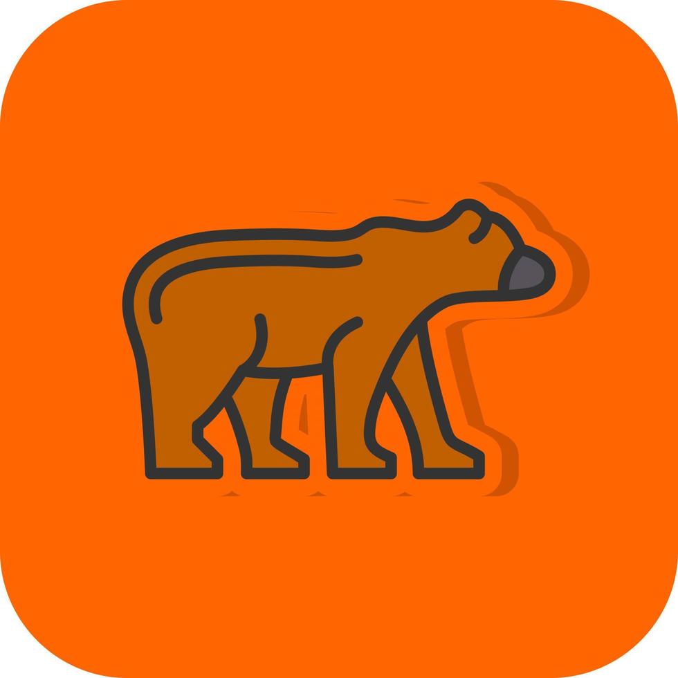 Bear Vector Icon Design