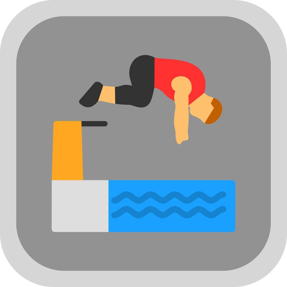 Jump Vector Icon Design
