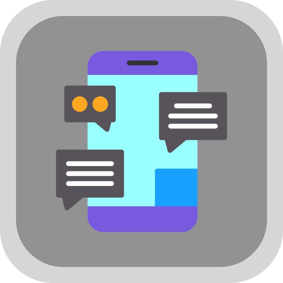 Live Chat Vector Icon Design