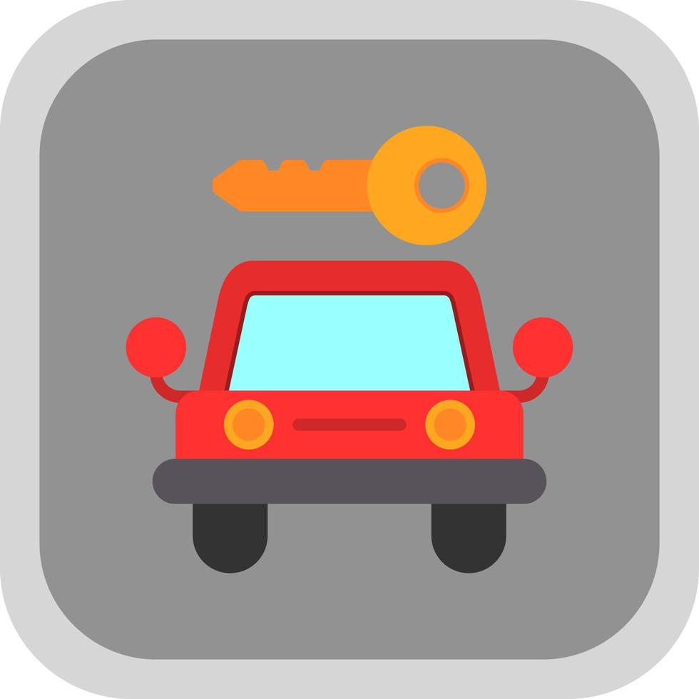 diseño de icono de vector de alquiler de coches