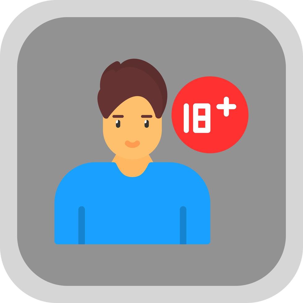 Age Limit Vector Icon Design