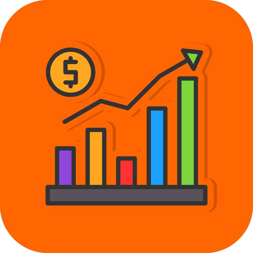 Analytics Vector Icon Design