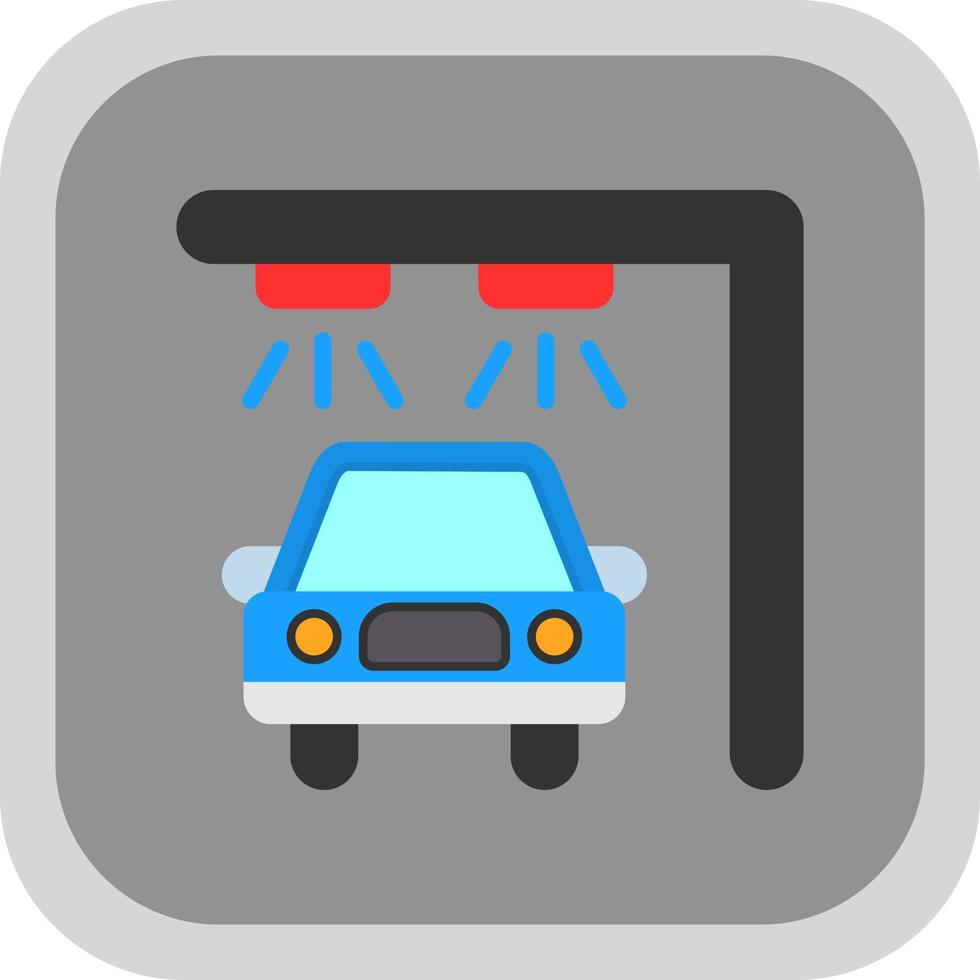 Car Wash Vector Icon Design