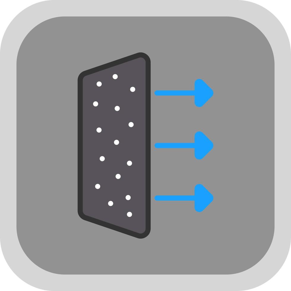 Air Filter Vector Icon Design
