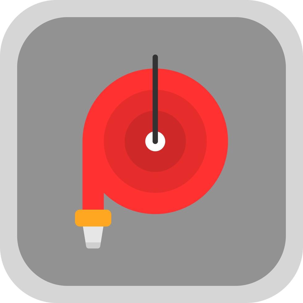 Water Hose Vector Icon Design