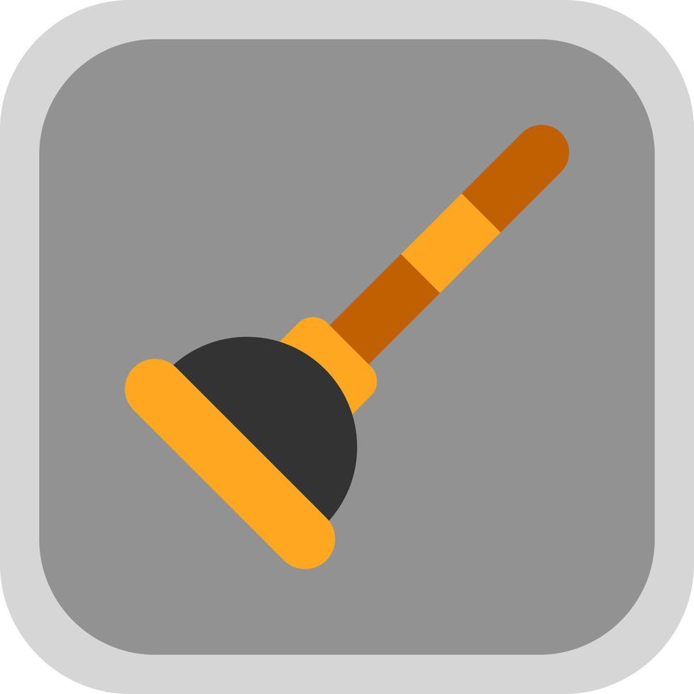 Plunger Vector Icon Design