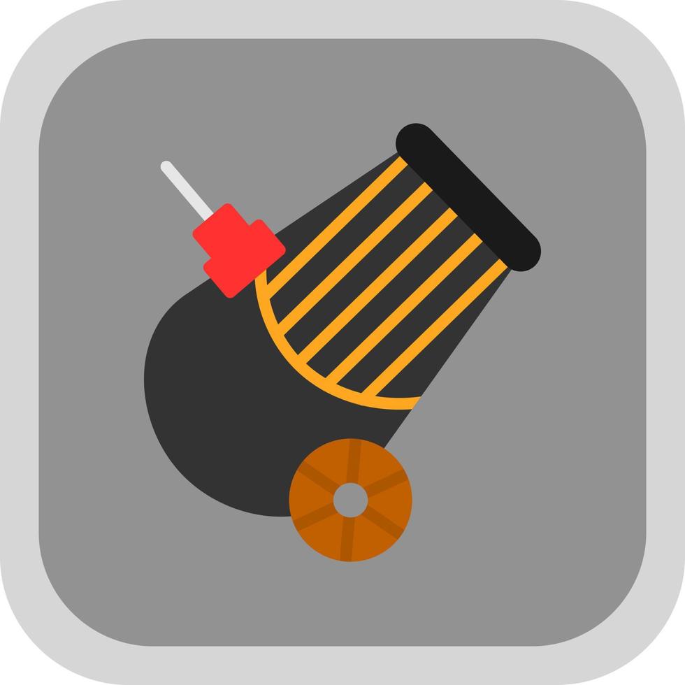 Circus Canon Vector Icon Design