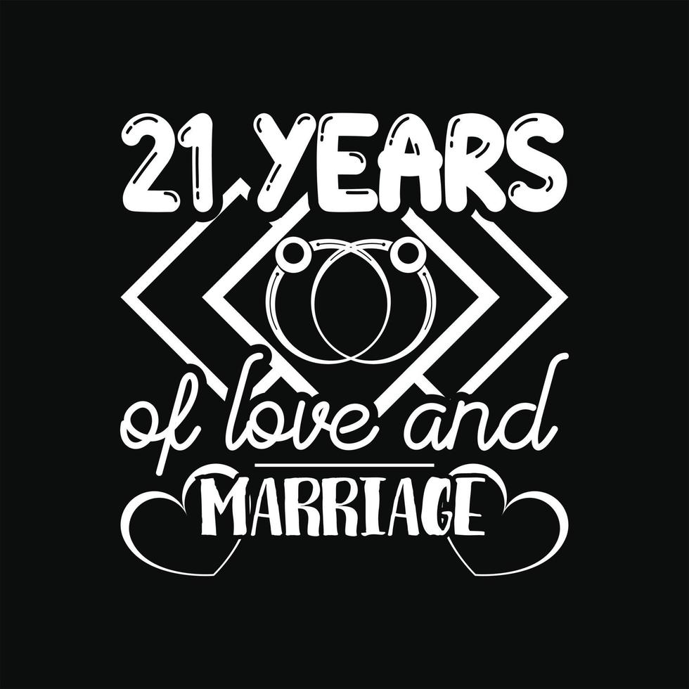 Wedding T-shirt Design vector