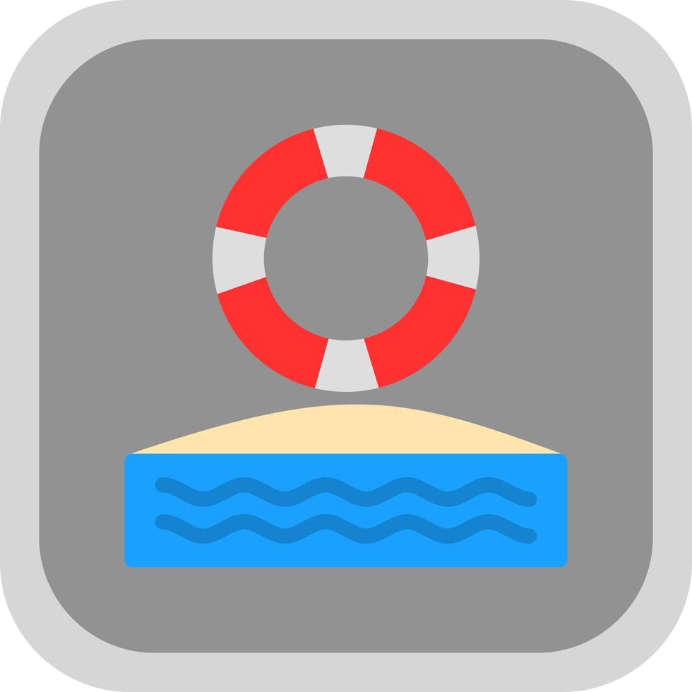 Lifebuoy Vector Icon Design