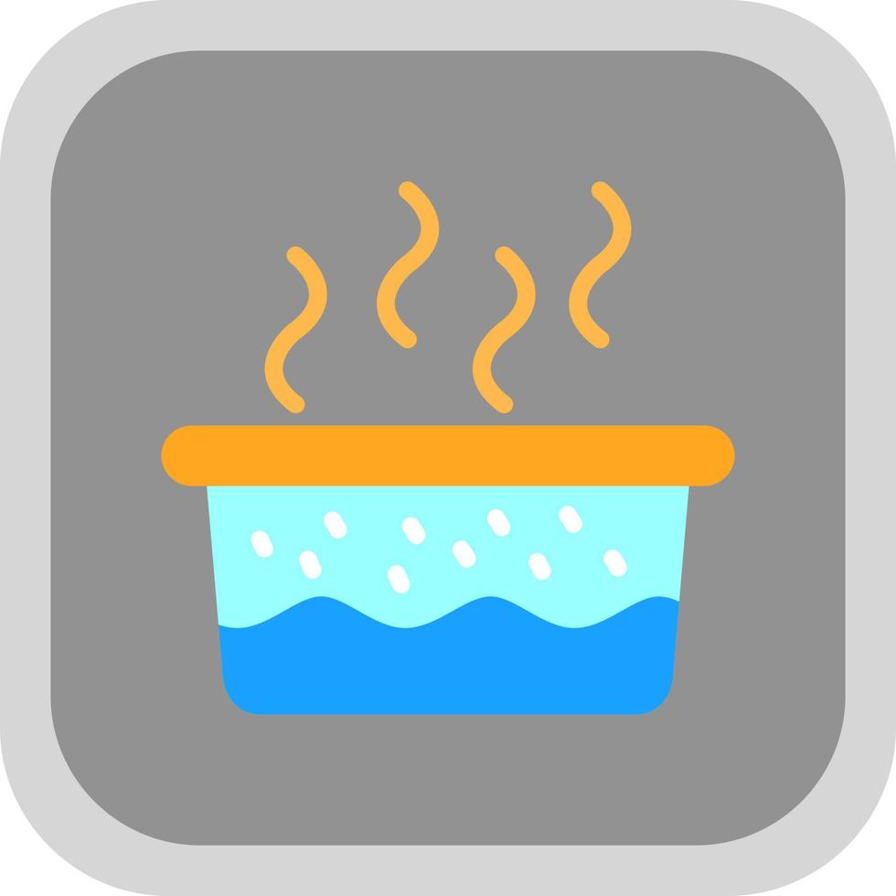 Hot Water Vector Icon Design