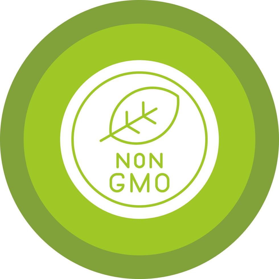 Non Gmo Vector Icon Design