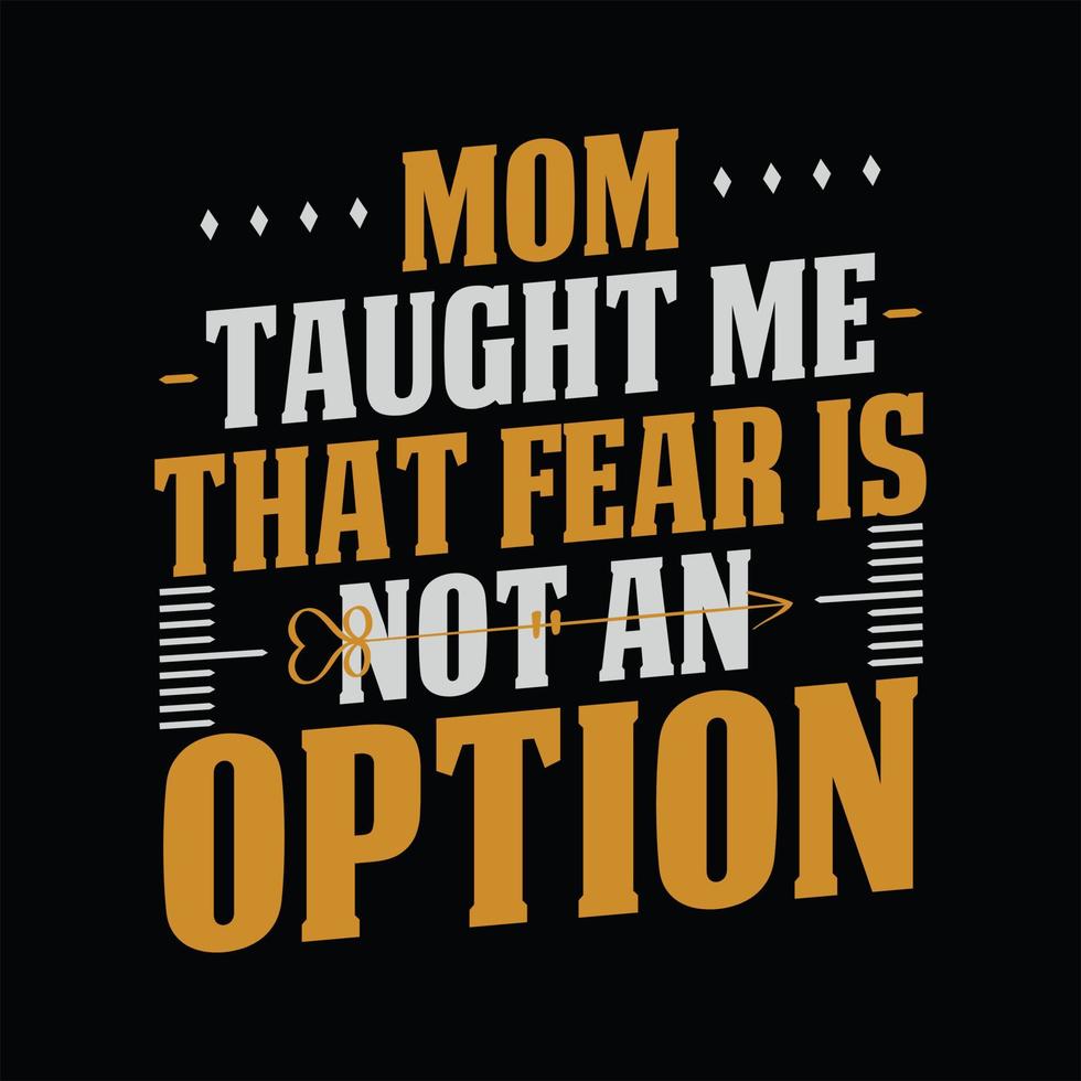 Mother T-shirt Design vector