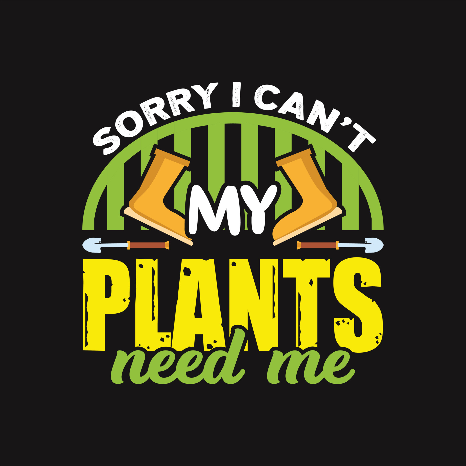 Gardening T-shirt Design 21118906 Vector Art at Vecteezy